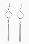 Sterling Silver Tassel Drop Earrings