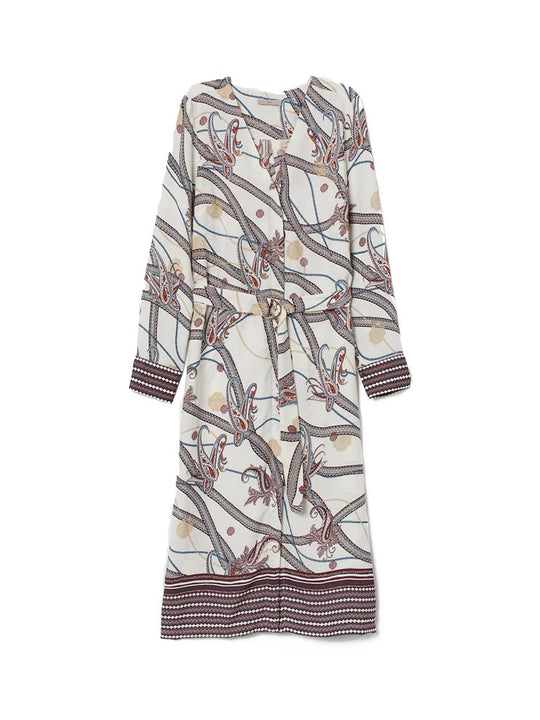 Dress with a belt