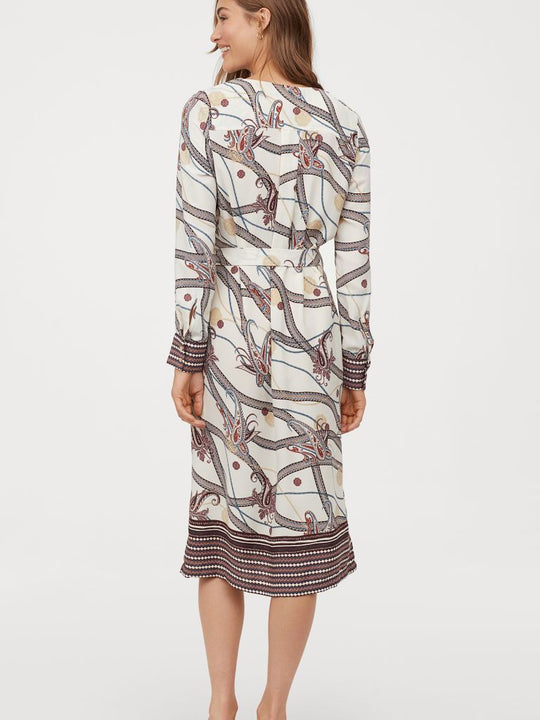 Dress with a belt