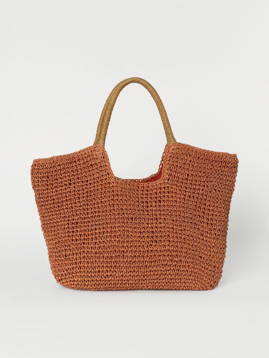 Paper straw shopper