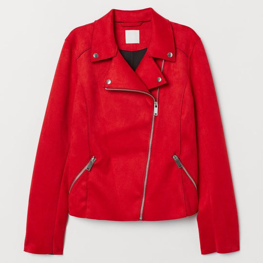 Red Biker jacket