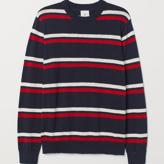 Fine-knit jumper