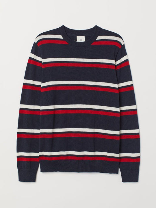 Fine-knit jumper