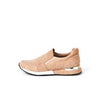 Beige faux suede runner  trainers